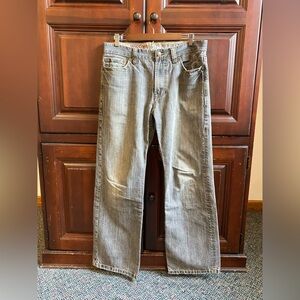 Men's Straight Jeans Washed out